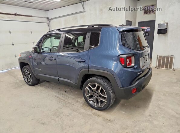 ZACNJDD14MPM24162 2021 JEEP RENEGADE Blue Trasero izquierdo