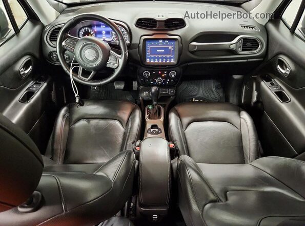 ZACNJDD14MPM24162 2021 JEEP RENEGADE Blue Vista del salpicadero