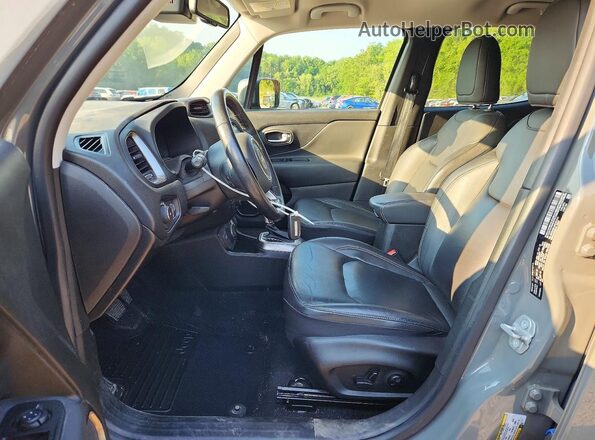 ZACNJDD1XMPM95916 2021 JEEP RENEGADE Gray Սալոնի դիմացի տեսք