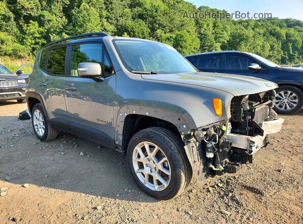 ZACNJDD1XMPM95916 2021 JEEP RENEGADE Gray Առջևի աջ