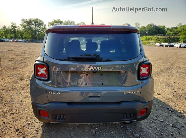 ZACNJDD1XMPM95916 2021 JEEP RENEGADE Gray Հետևի տեսք