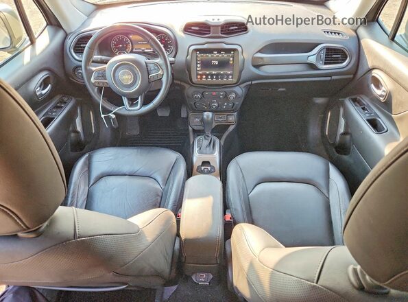 ZACNJDD1XMPM95916 2021 JEEP RENEGADE Gray Առջևի վահանակի տեսք
