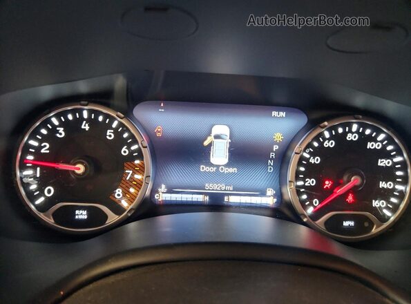 ZACNJDE19PPP17137 2023 JEEP RENEGADE White Вид щитка приладів