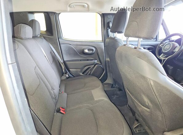 ZACNJDE19PPP17137 2023 JEEP RENEGADE White Вид задньої частини салону