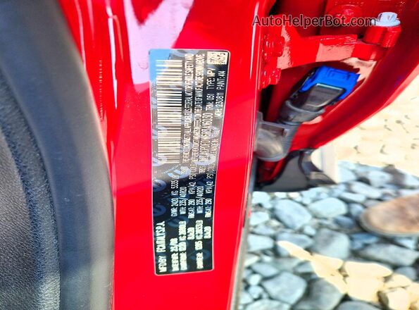 ZACPDFDW6R3A16030 2024 DODGE OTHER Red VIN კოდის სტიკერის ხედი