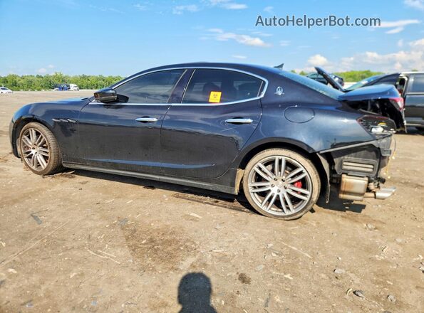 ZAM57RTS8H1216716 2017 MASERATI GHIBLI Black უკანა მარცხენა