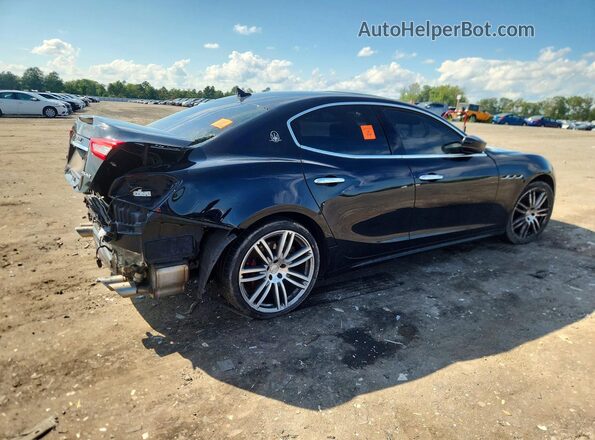 ZAM57RTS8H1216716 2017 MASERATI GHIBLI Black უკანა მარჯვენა
