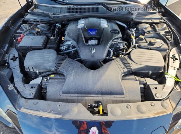 ZAM57RTS8H1216716 2017 MASERATI GHIBLI Black უკანა სალონის ხედი