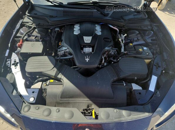 ZAM57XSA3L1355187 2020 MASERATI GHIBLI Blue უკანა სალონის ხედი