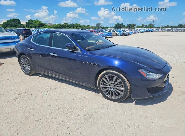ZAM57XSA3L1355187 2020 MASERATI GHIBLI Blue წინა მარჯვენა