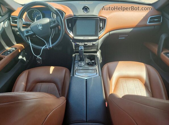 ZAM57XSA3L1355187 2020 MASERATI GHIBLI Blue წინა პანელის ხედი