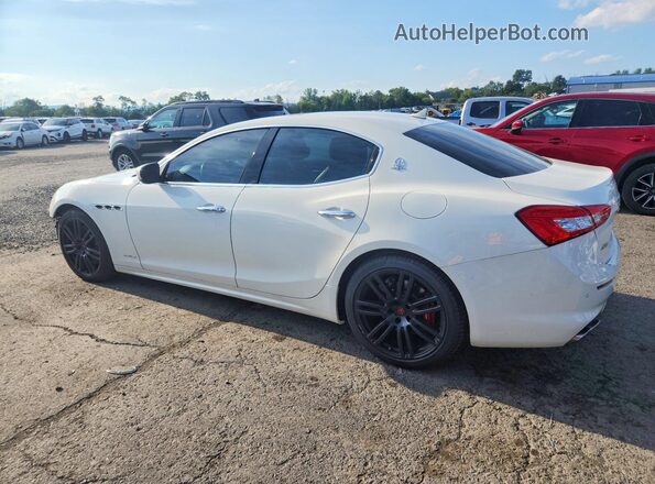 ZAM57YTL9J1280403 2018 MASERATI GHIBLI Белый Задняя левая четверть