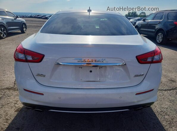 ZAM57YTL9J1280403 2018 MASERATI GHIBLI Белый Вид сзади