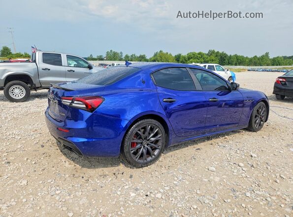 ZAM57YTM3NX398071 2022 MASERATI GHIBLI Blue Tył prawy