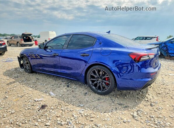 ZAM57YTM3NX398071 2022 MASERATI GHIBLI Blue Tył lewy