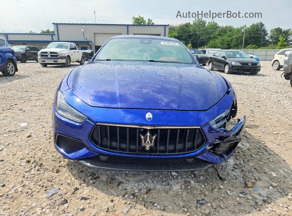 ZAM57YTM3NX398071 2022 MASERATI GHIBLI Blue Widok z przodu
