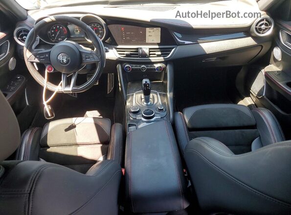 ZARFAEAV6J7578407 2018 ALFA ROMEO GIULIA Black Вид панелі приладів