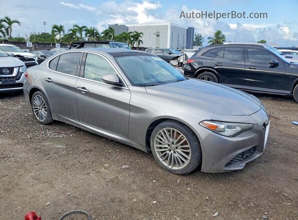 ZARFAECN3H7537000 2017 ALFA ROMEO GIULIA Серебряный Передняя правая четверть