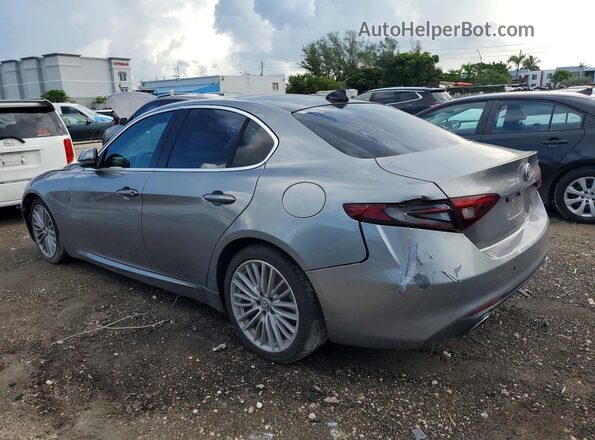 ZARFAECN3H7537000 2017 ALFA ROMEO GIULIA Серебряный Задняя левая четверть