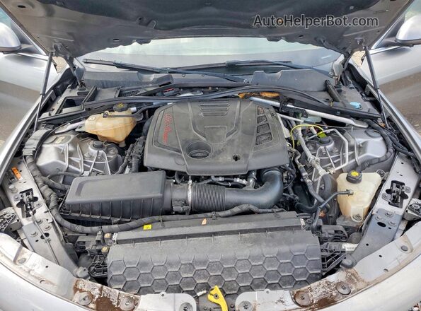 ZARFAECN3H7537000 2017 ALFA ROMEO GIULIA Серебряный Вид задней части салона