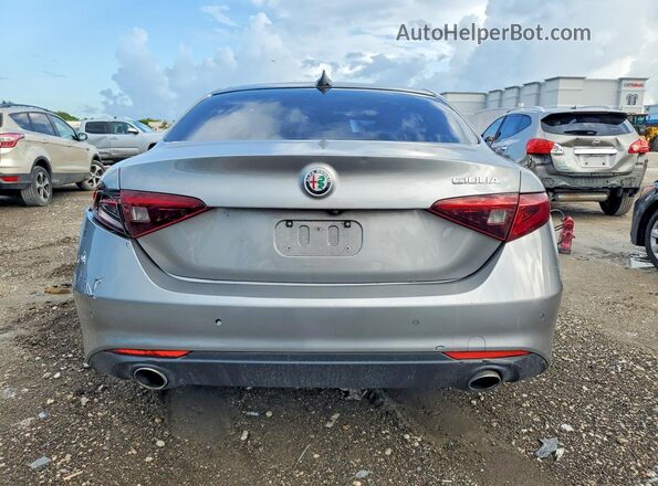 ZARFAECN3H7537000 2017 ALFA ROMEO GIULIA Серебряный Вид сзади