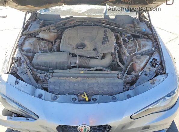 ZARFAMAN5K7620156 2019 ALFA ROMEO GIULIA Gray Вид задньої частини салону