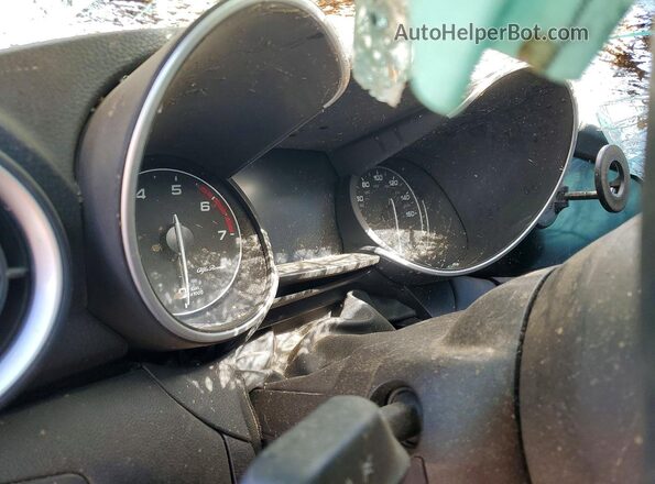 ZARFAMAN5K7620156 2019 ALFA ROMEO GIULIA Gray Вид щитка приладів
