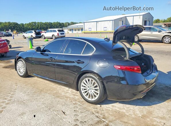 ZARFAMANXM7644827 2021 ALFA ROMEO GIULIA Black Tył lewy