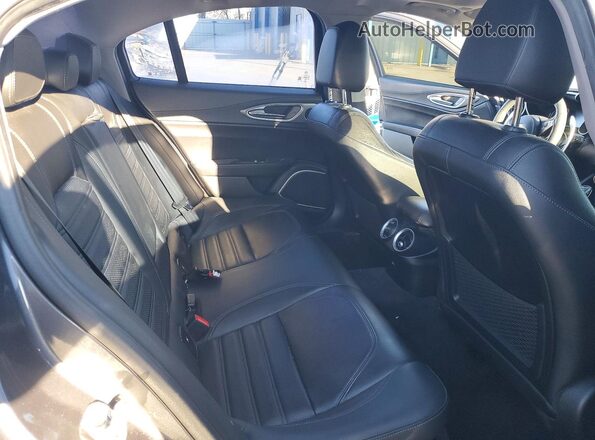 ZARFAMBN4K7621328 2019 ALFA ROMEO GIULIA Gray Rear seats view