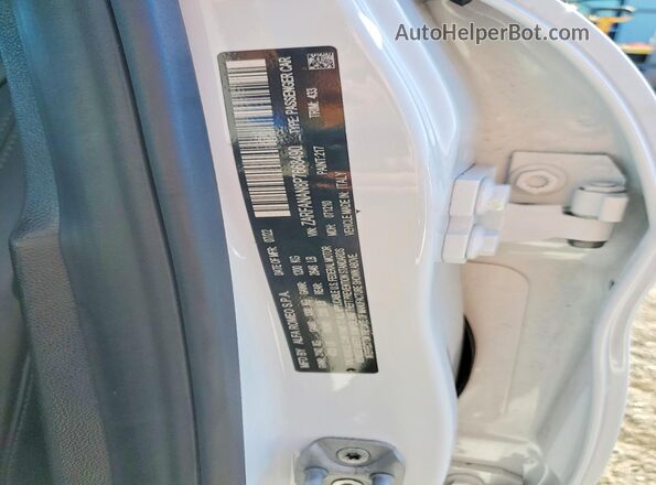 ZARFANAN8P7668490 2023 ALFA ROMEO GIULIA White Vista del compartimento del motor