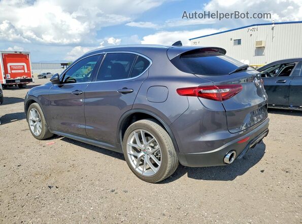 ZASFAKBN7J7C17539 2018 ALFA ROMEO STELVIO Charcoal უკანა მარჯვენა