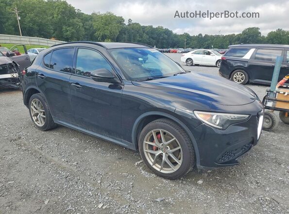 ZASFAKNNXJ7B90591 2018 ALFA ROMEO STELVIO Black წინა ხედი