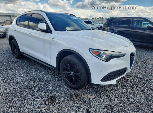 ZASPAJAN0N7D31534 2022 ALFA ROMEO STELVIO White Դիմացի տեսք