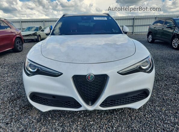 ZASPAJAN0N7D31534 2022 ALFA ROMEO STELVIO White Հետևի տեսք