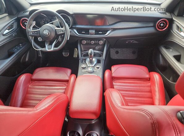 ZASPAJAN0N7D31534 2022 ALFA ROMEO STELVIO White Սարքավորումների վահանակի տեսք