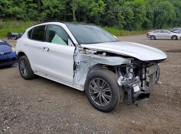 ZASPAKAN0P7D64154 2023 ALFA ROMEO STELVIO White Delantero derecho