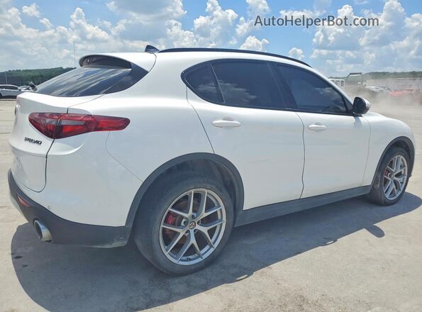 ZASPAKBN8K7C70241 2019 ALFA ROMEO STELVIO White Trasero derecho