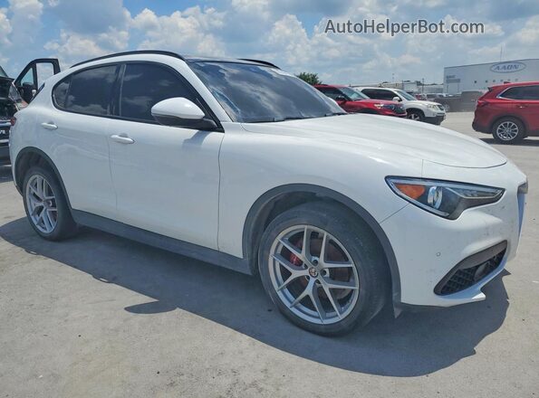 ZASPAKBN8K7C70241 2019 ALFA ROMEO STELVIO White Delantero derecho