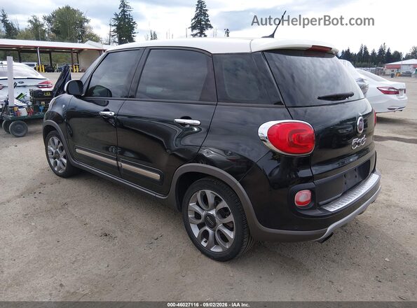 ZFBCFADH7GZ037380 2016 FIAT 500L Black Tył lewy