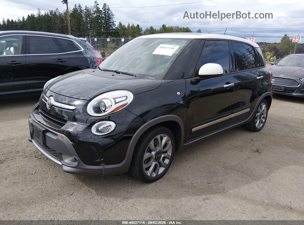 ZFBCFADH7GZ037380 2016 FIAT 500L Black Przód lewy