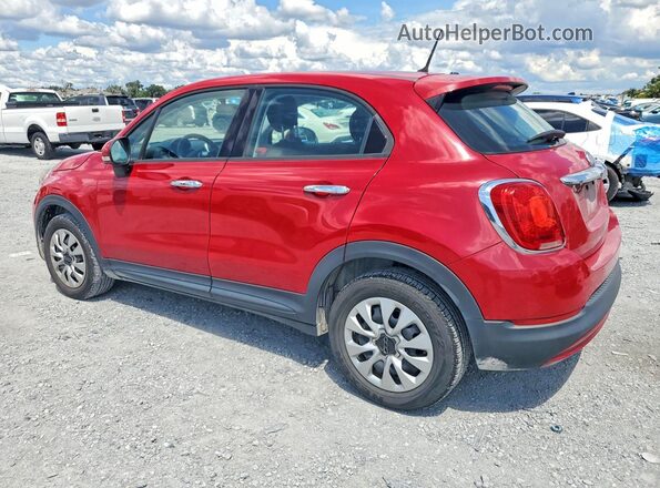 ZFBCFXAH2HP590314 2017 FIAT 500X Red Trasero izquierdo