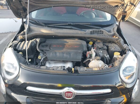 ZFBCFXBT6GP348482 2016 FIAT 500X Black Հետևի տեսք
