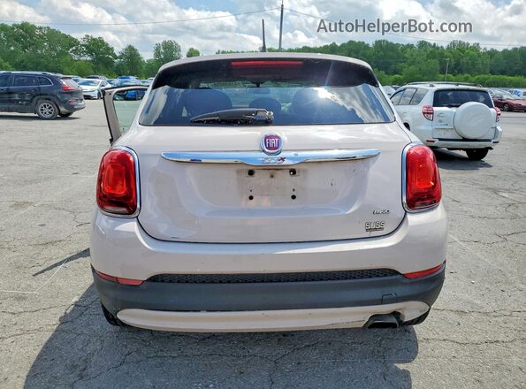 ZFBCFYBT4GP443077 2016 FIAT 500X Cream Vista trasera