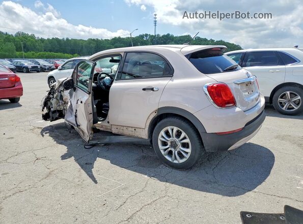ZFBCFYBT4GP443077 2016 FIAT 500X Cream Trasero izquierdo