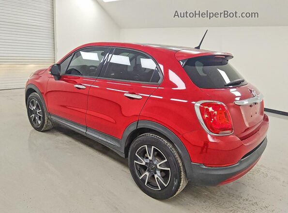 ZFBCFYBT5GP343277 2016 FIAT 500X Burgundy Trasero izquierdo
