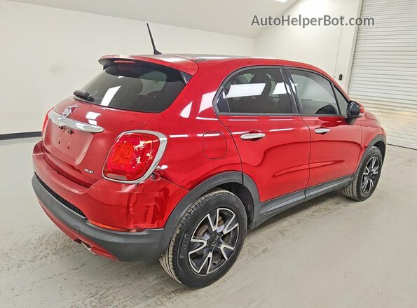 ZFBCFYBT5GP343277 2016 FIAT 500X Burgundy Trasero derecho