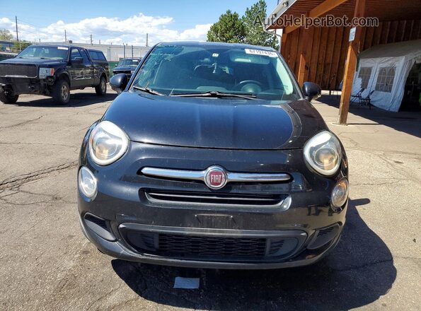 ZFBCFYBT5GP444951 2016 FIAT 500X Black Vista frontal