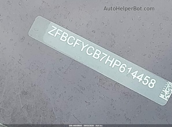 ZFBCFYCB7HP614458 2017 FIAT 500X Синий 