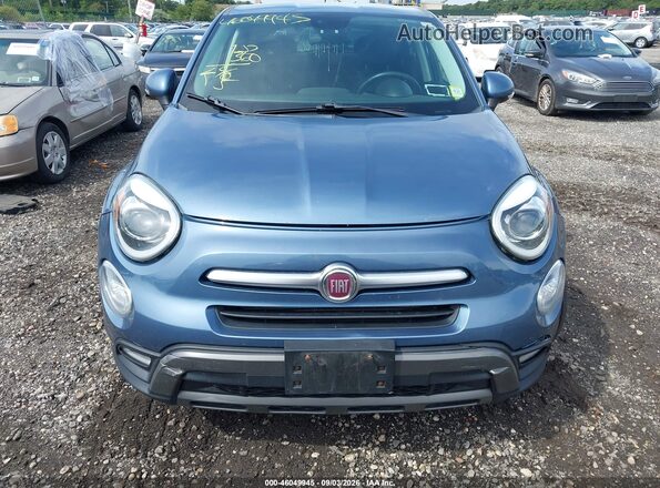 ZFBCFYCB7HP614458 2017 FIAT 500X Синий Вид щитка приборов