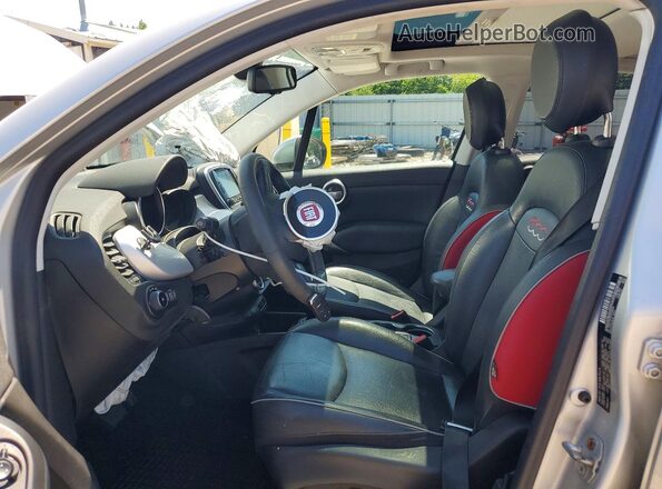 ZFBCFYDT6GP385034 2016 FIAT 500X Silver Սալոնի դիմացի տեսք